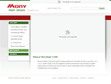 Tablet Screenshot of mony-design.com